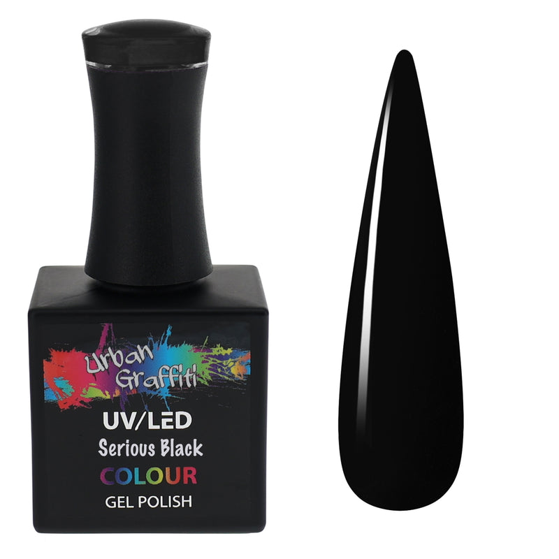 Serious Black - UGGP-A0002 - Urban Graffiti gélový lak 15 ml