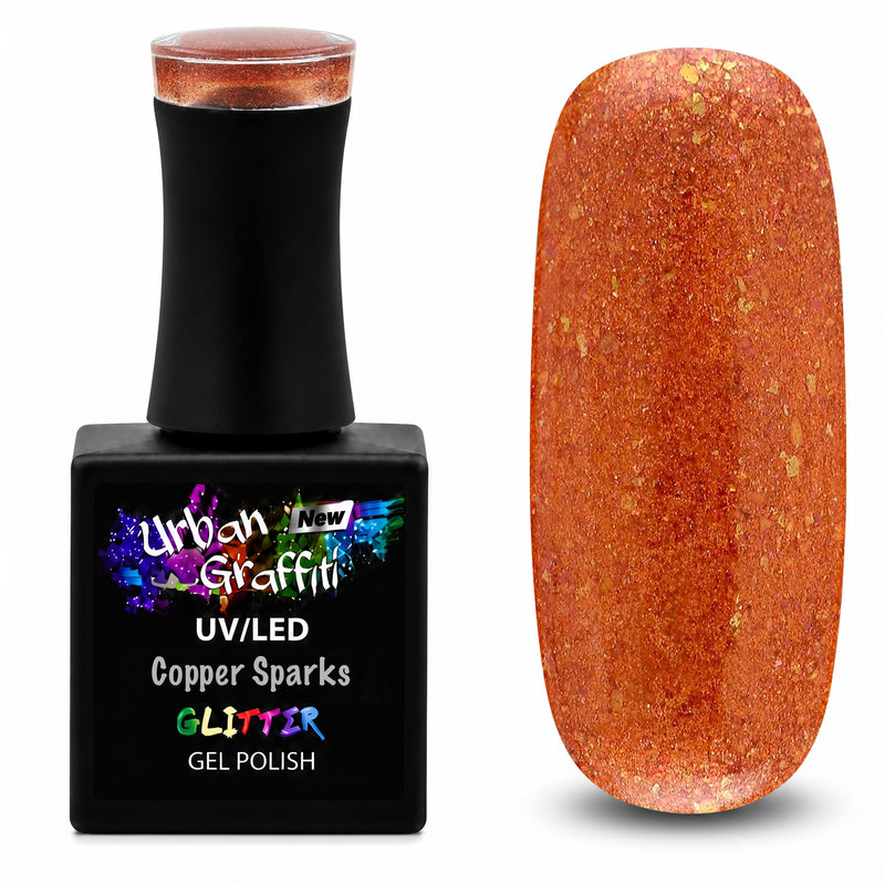 Copper Sparks - UGGP-A0132 Urban Graffiti gélový lak na nechty 15ml