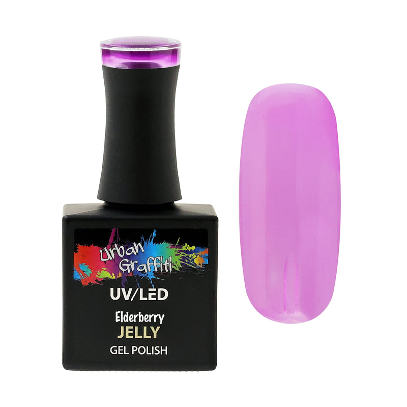 Bazový lak na nechty z čiernych bôbov - UGGP-JE004 Urban Graffiti Gel Polish 15ml