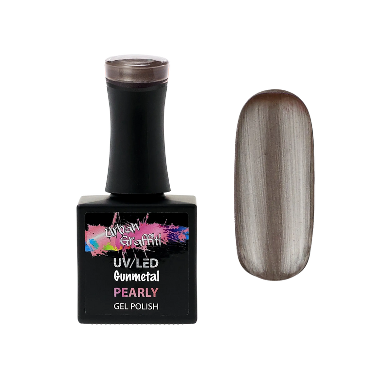 Gunmetal - UGGP-A0874 Urban Graffiti gélový lak na nechty 15ml