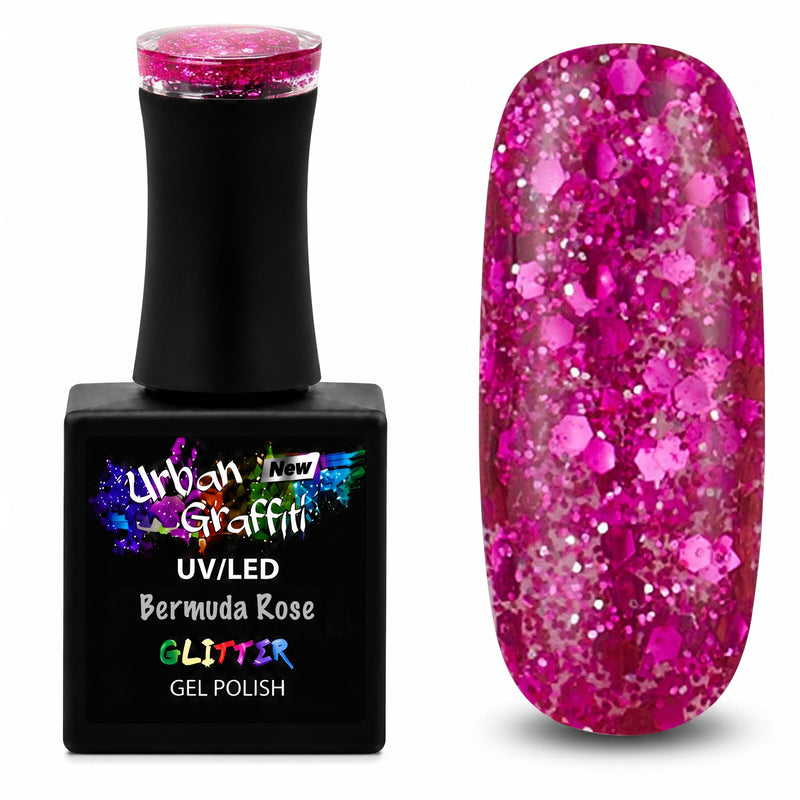 Bermuda Rose - UGGP-XS008 Urban Graffiti gélový lak na nechty 15ml