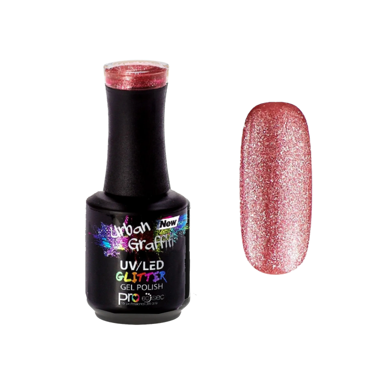 Brilliant Rose - UGGP-A0162 Urban Graffiti gélový lak na nechty 15ml