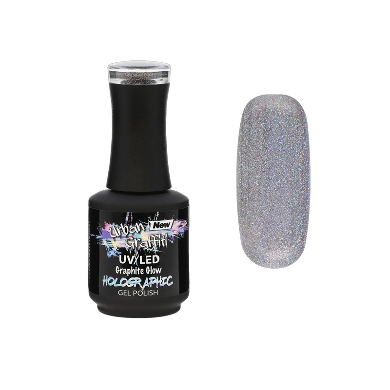 Graphite Glow - UGGP-HG002 Mestský graffiti gélový lak na nechty 15ml